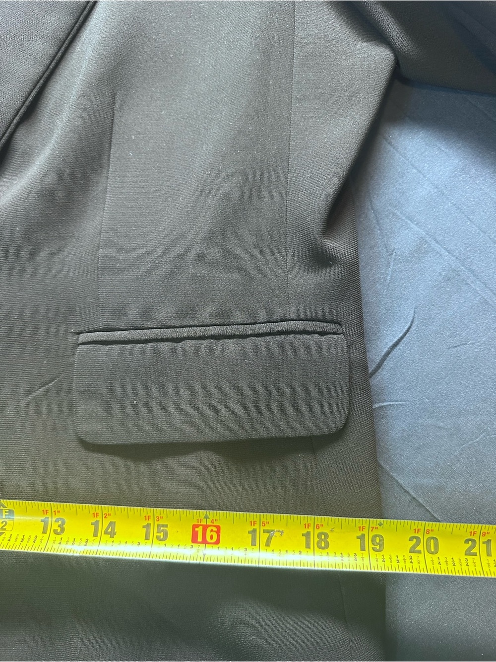 Evan Picone Olive-Brown Single-Button Blazer - Picture 3 of 7
